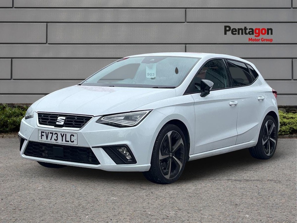 Seat Ibiza 1.0 Tsi Fr Sport Hatchback Dsg Euro 6 FV73YLC White #3