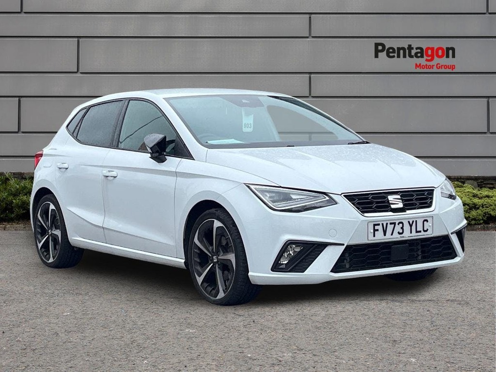 Seat Ibiza 1.0 Tsi Fr Sport Hatchback Dsg Euro 6 FV73YLC White