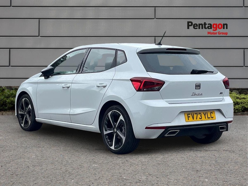 Seat Ibiza 1.0 Tsi Fr Sport Hatchback Dsg Euro 6 FV73YLC White #2