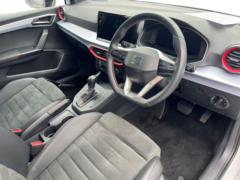 Seat Ibiza 1.0 Tsi Fr Sport Hatchback Dsg Euro 6 FV73YLC White #5