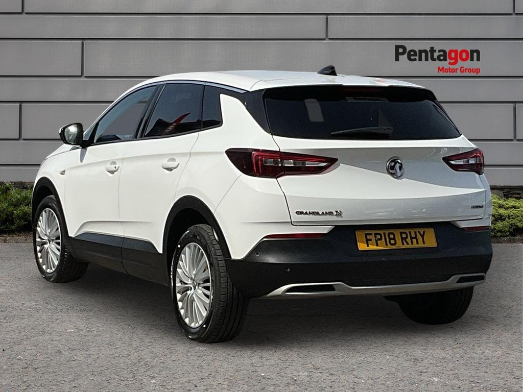Vauxhall Grandland X 1.2 Turbo Sport Nav Suv Euro 6 White #2