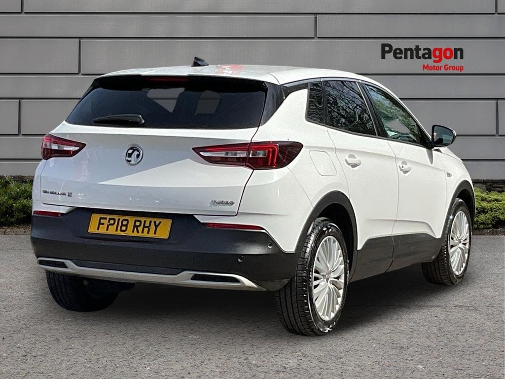 Vauxhall Grandland X 1.2 Turbo Sport Nav Suv Euro 6 White #4