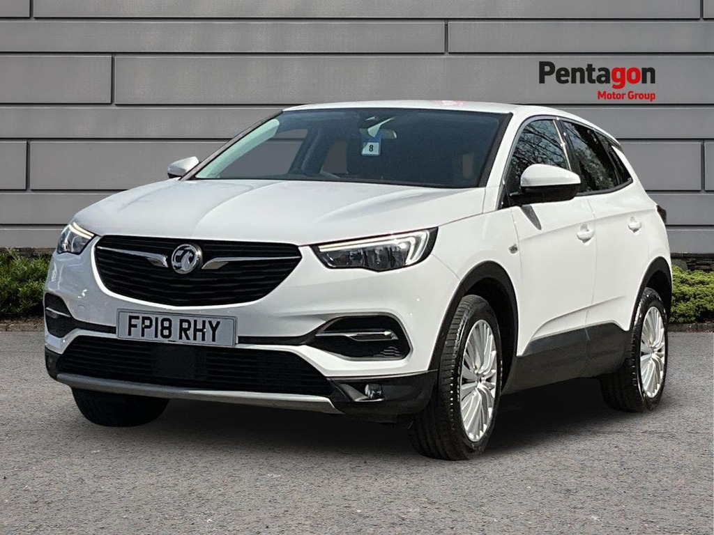 Vauxhall Grandland X 1.2 Turbo Sport Nav Suv Euro 6 White #3