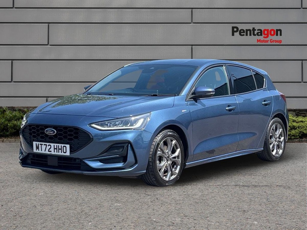 Ford Focus 1.0T Ecoboost St Line Hatchback Blue #3
