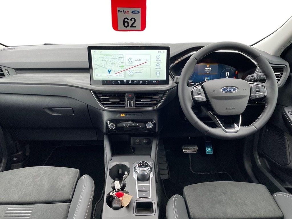 Ford Kuga 2.5 Duratec 14.4Kwh Active Suv Plug In Silver #6