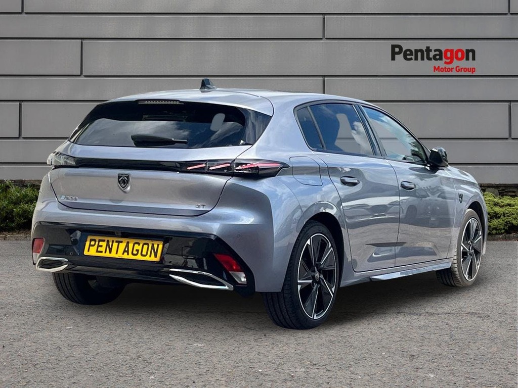 Peugeot 308 54Kwh Gt Hatchback 156 Ps Grey #4