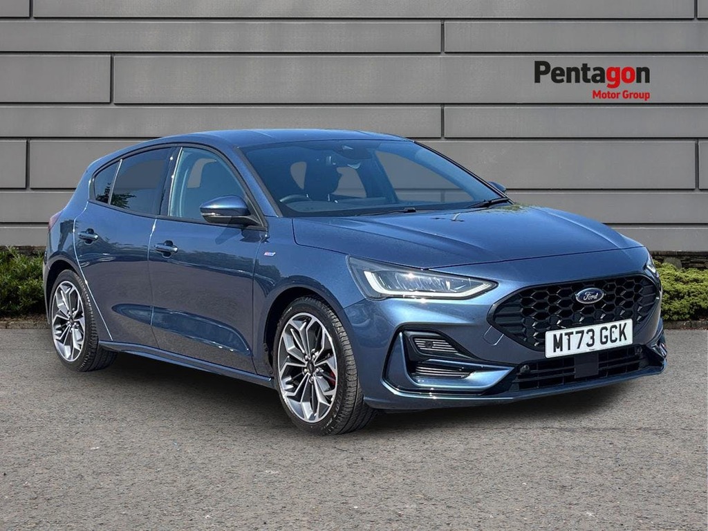 Ford Focus 1.0T Ecoboost St Line X Hatchback Manua Blue