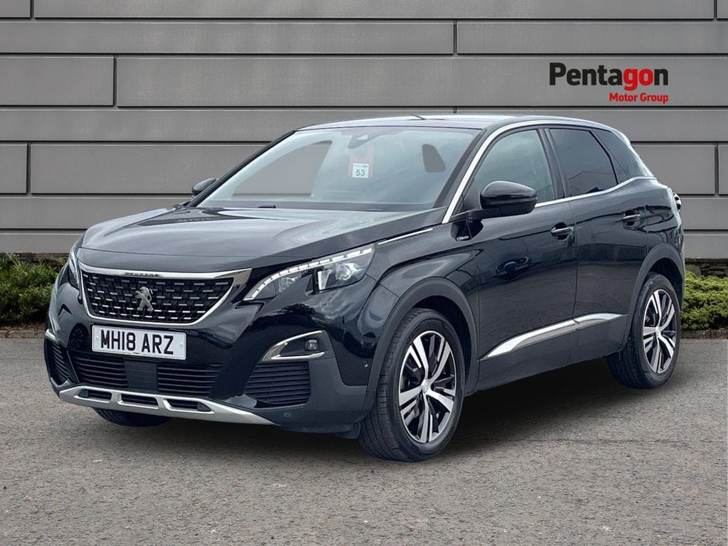 Peugeot 3008 1.5 Bluehdi Gt Line Suv Euro 6 MH18ARZ Black #3