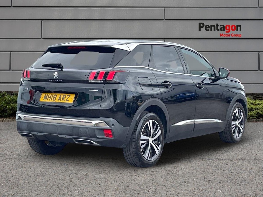 Peugeot 3008 1.5 Bluehdi Gt Line Suv Euro 6 MH18ARZ Black #4