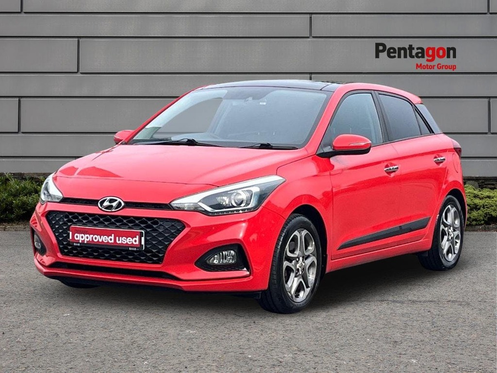 Hyundai I20 1.0 T Gdi Premium Se Nav Hatchback Manu FN68WOJ Red #3