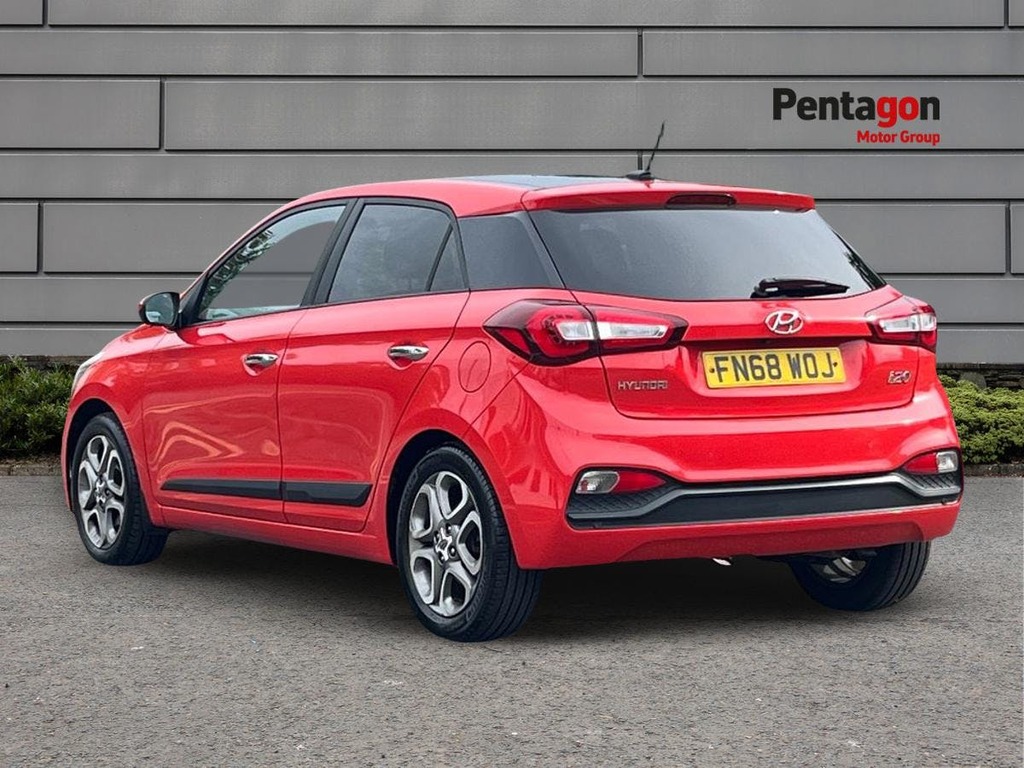 Hyundai I20 1.0 T Gdi Premium Se Nav Hatchback Manu FN68WOJ Red #2