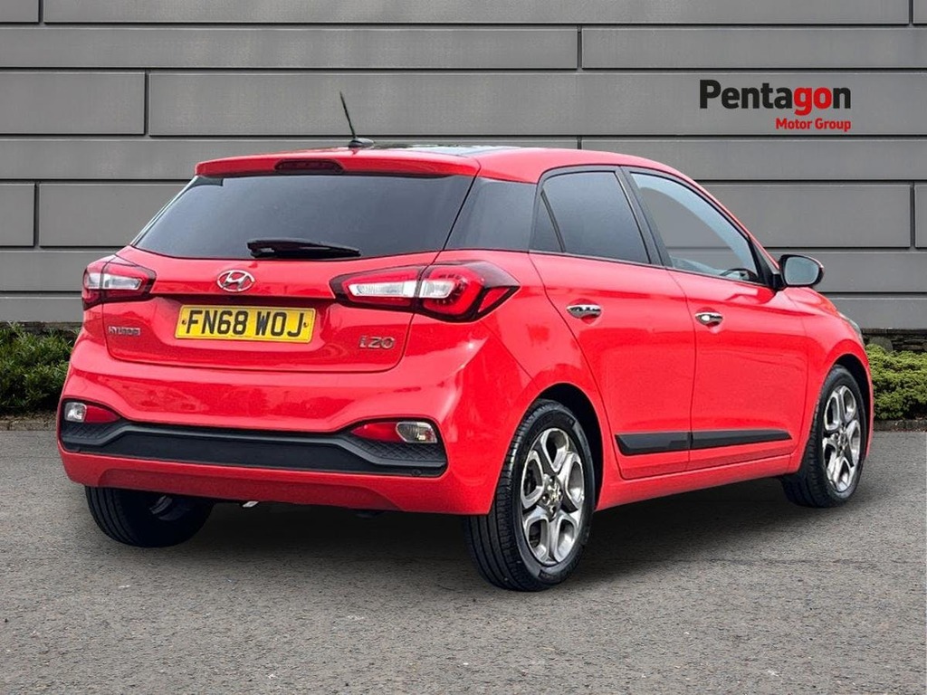 Hyundai I20 1.0 T Gdi Premium Se Nav Hatchback Manu FN68WOJ Red #4