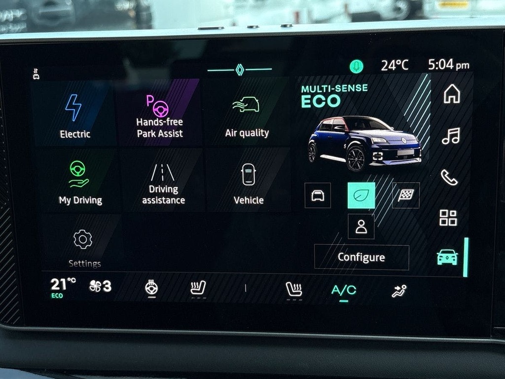 Renault 5 E-Tech Comfort Range 52Kwh Roland Garros Black #28