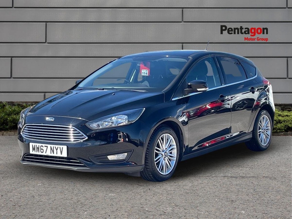 Ford Focus 1.0T Ecoboost Zetec Edition Hatchback M MW67NYV Black #3