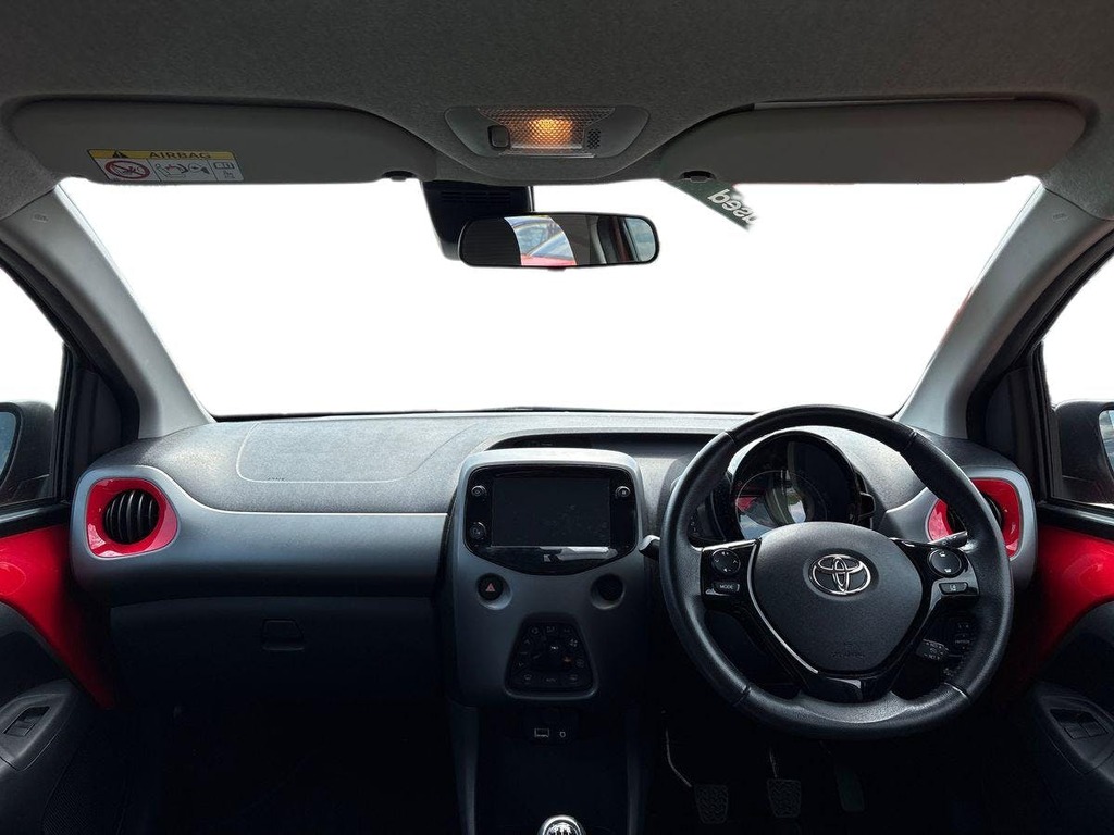 Toyota Aygo 1.0 Vvt I X Trend Hatchback Euro FV21GKD Red #6