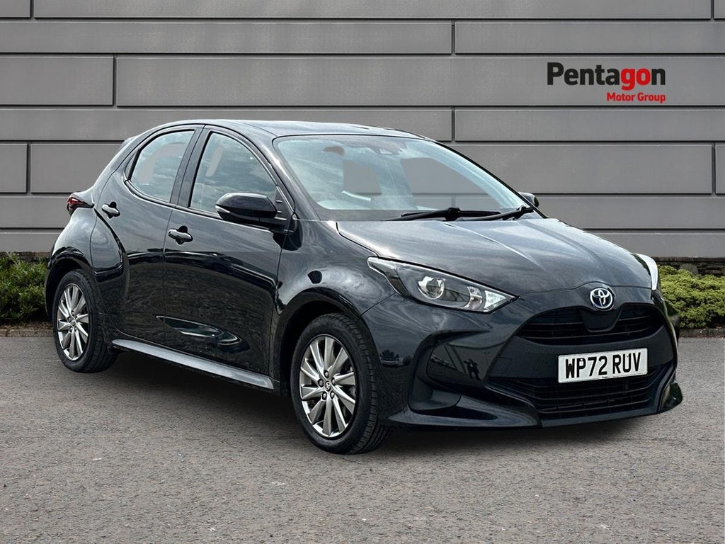 Toyota Yaris 1.5 Vvt H Icon Hatchback Hybrid E Cvt E WP72RUV Black