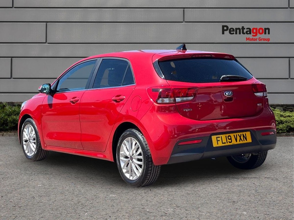 Kia RIO 1.0 T Gdi 3 Hatchback Euro 6 S FL19VXN Red #2
