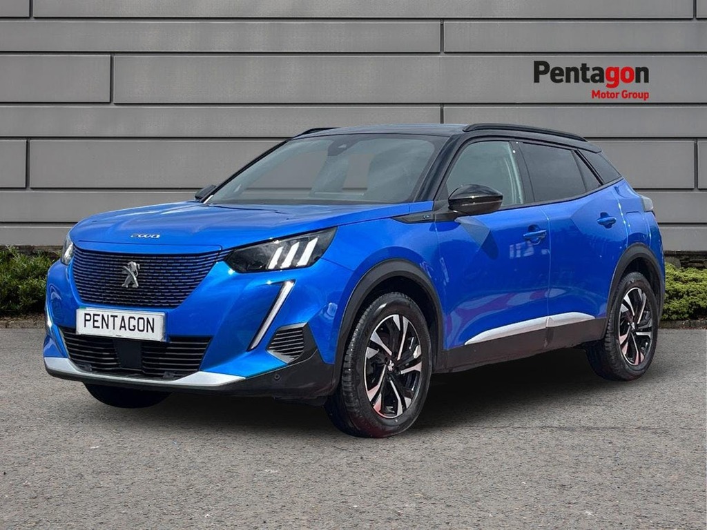 Peugeot e-2008 50Kwh Gt Suv 7Kw Charger 136 Blue #3