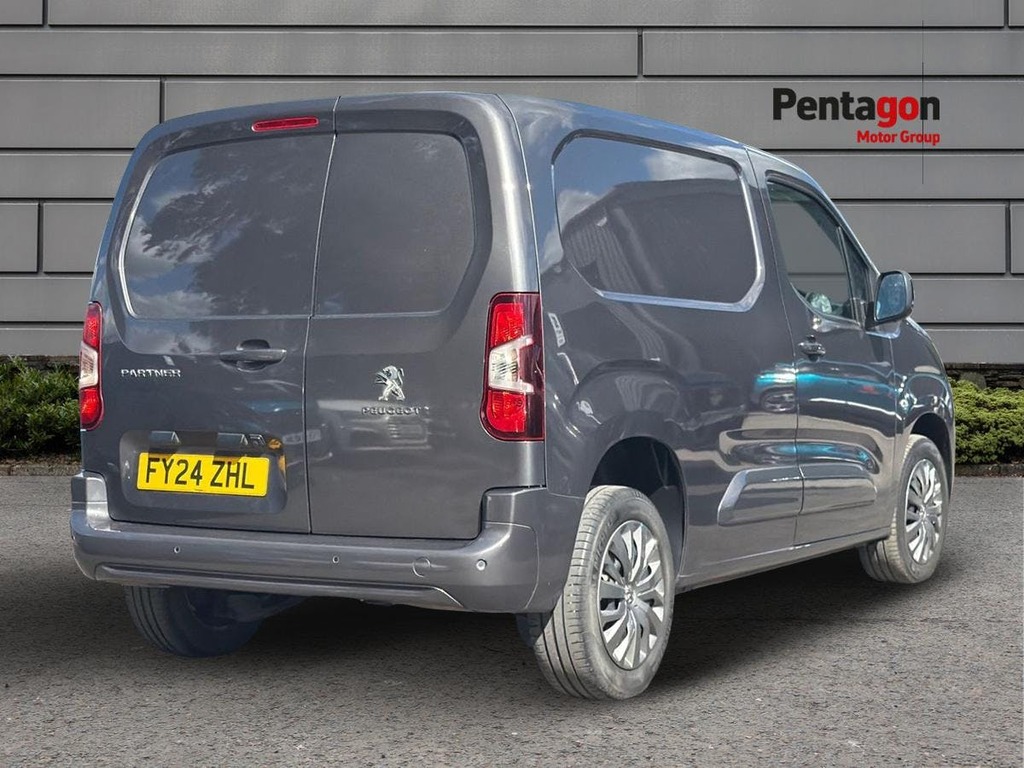 Peugeot Partner 1.5 Bluehdi 1000 Asphalt Premium Plus Standard Pa FY24ZHL Grey #4