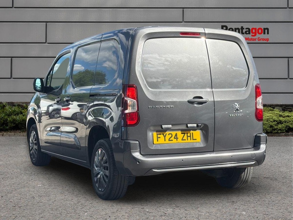 Peugeot Partner 1.5 Bluehdi 1000 Asphalt Premium Plus Standard Pa FY24ZHL Grey #2
