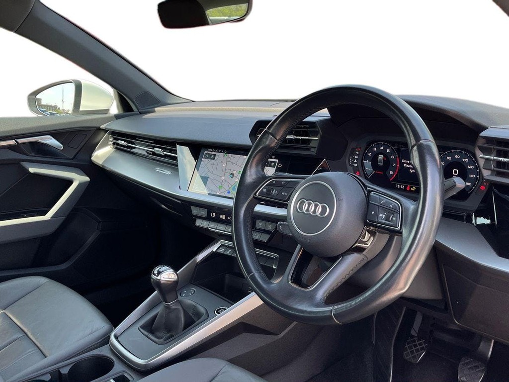 Audi A3 1.0 Tfsi 30 Sport Saloon Euro 6 WP70XUG White #5