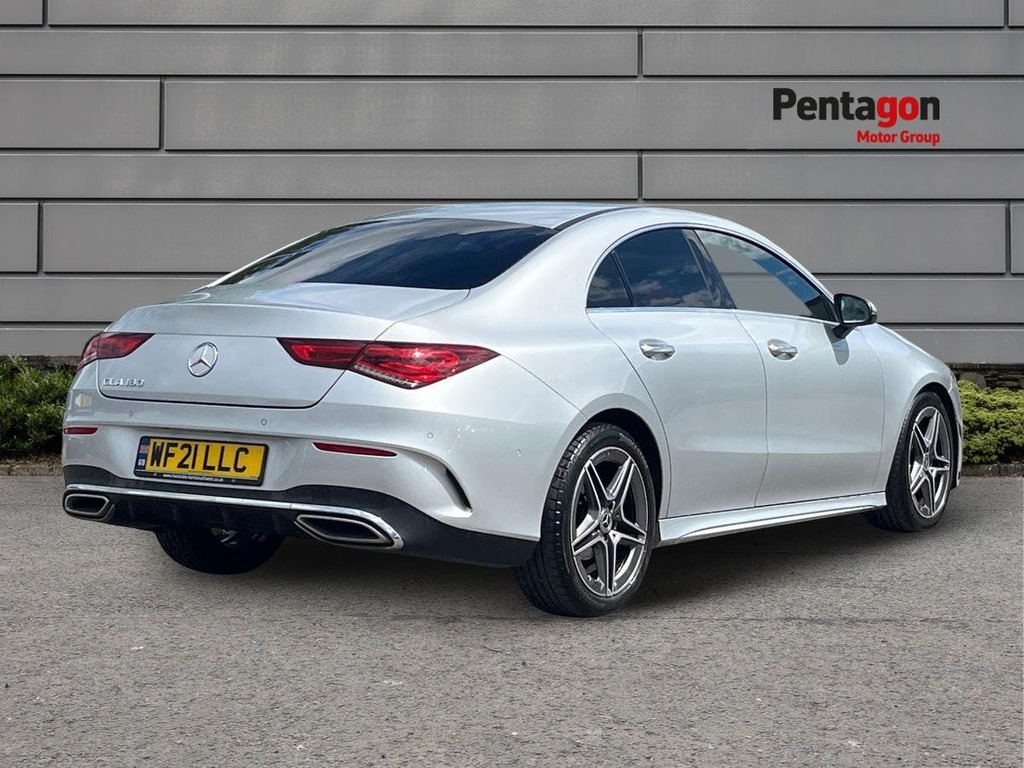 Mercedes-Benz CLA Class 1.3 Cla180 Amg Line Premium 2 Coupe 7 WF21LLC Silver #4