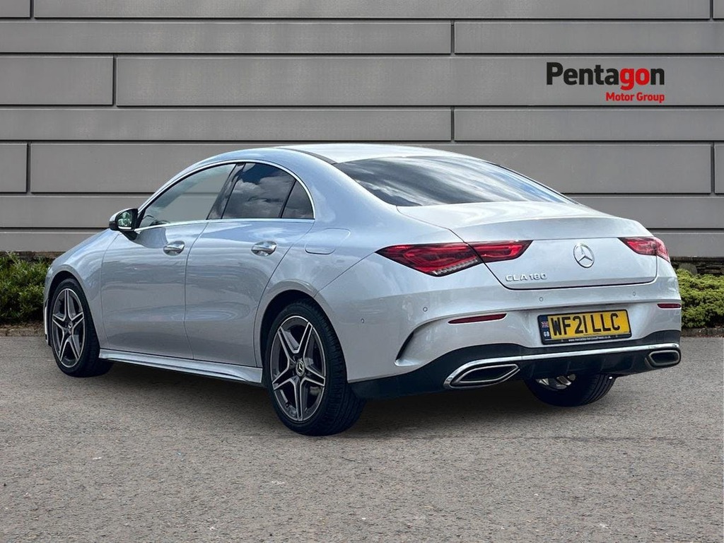 Mercedes-Benz CLA Class 1.3 Cla180 Amg Line Premium 2 Coupe 7 WF21LLC Silver #2