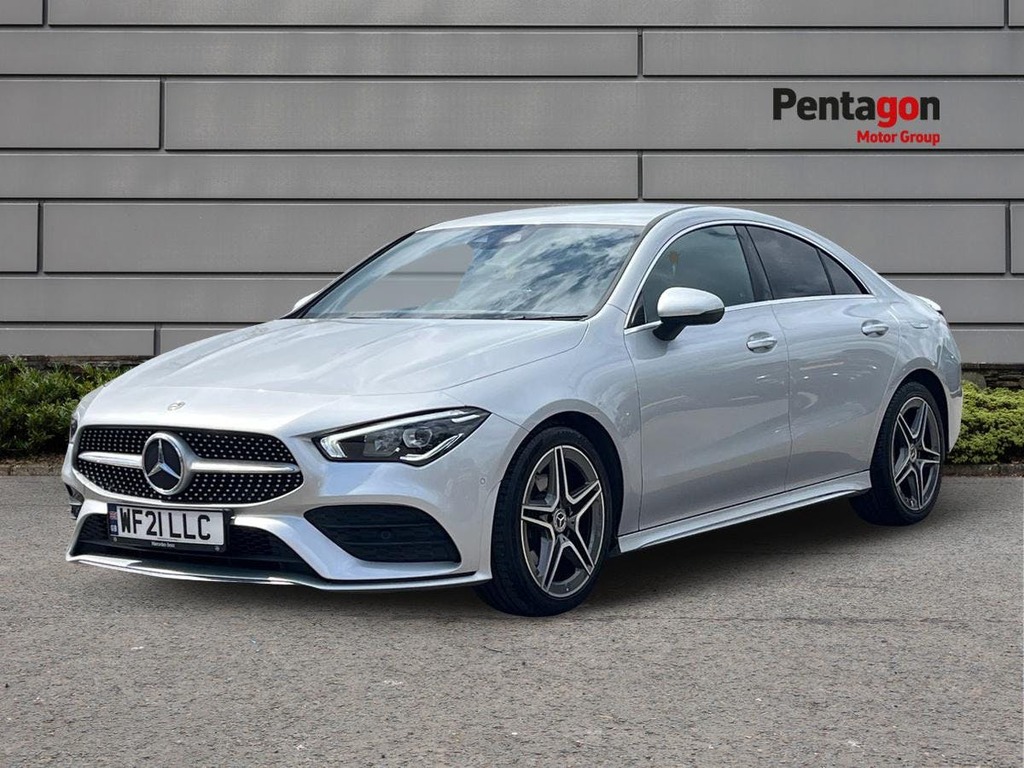 Mercedes-Benz CLA Class 1.3 Cla180 Amg Line Premium 2 Coupe 7 WF21LLC Silver #3