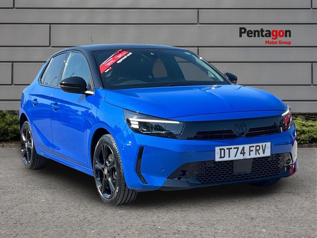 Vauxhall Corsa 1.2 Turbo Gs Hatchback Euro 6 S DT74FRV Blue