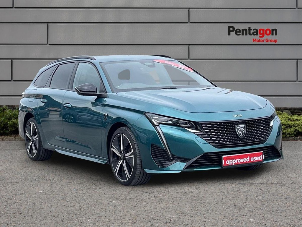 Peugeot 308 SW 1.5 Bluehdi Gt Estate Eat Euro 6 Ss Blue