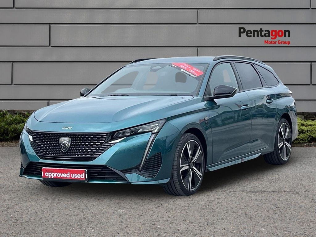 Peugeot 308 SW 1.5 Bluehdi Gt Estate Eat Euro 6 Ss Blue #3