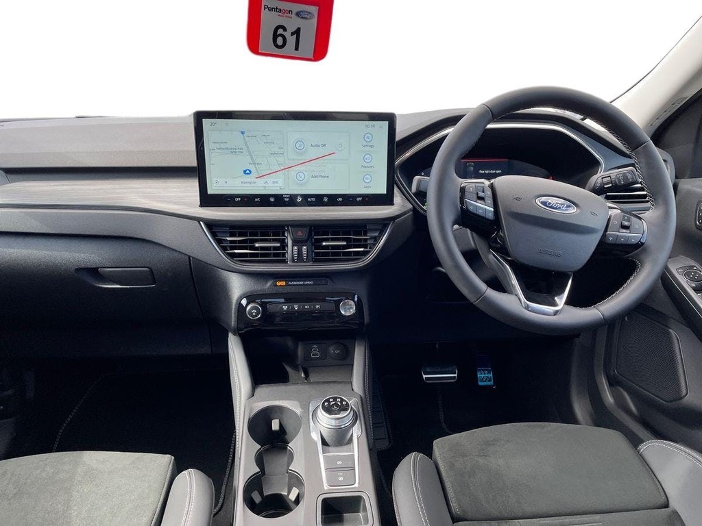 Ford Kuga 2.5 Duratec 14.4Kwh Active Suv Plug In MT26UBH Black #6