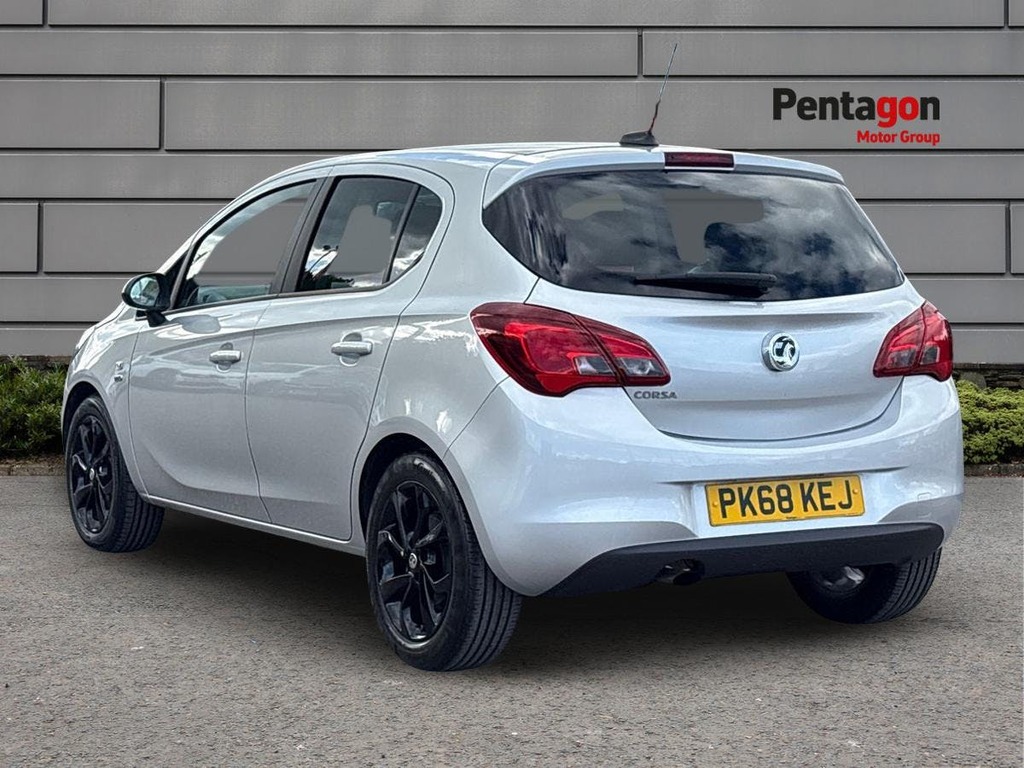Vauxhall Corsa 1.4I Ecotec Griffin Hatchback Eu PK68KEJ Silver #2