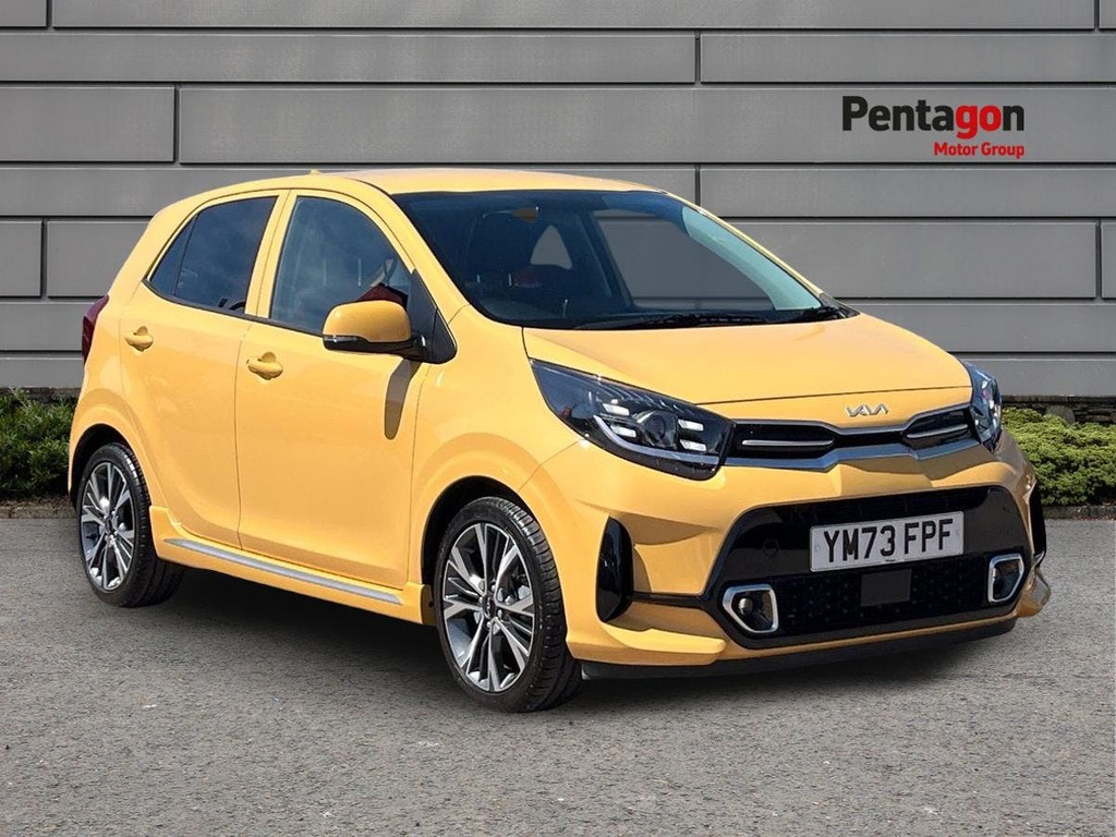 Kia Picanto 1.0 Dpi Gt Line Hatchback Amt Euro 6 S Yellow