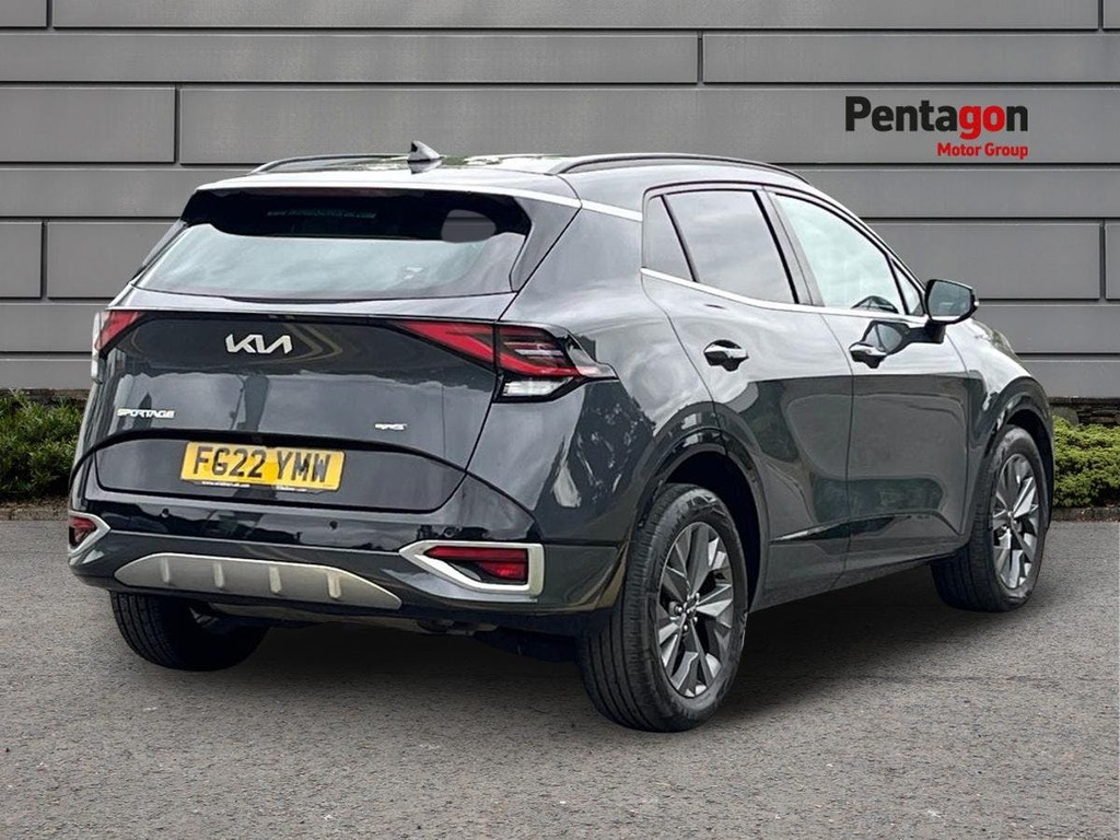 Kia Sportage 1.6 H T Gdi Gt Line Suv Hybrid Eur FG22YMW Grey #4