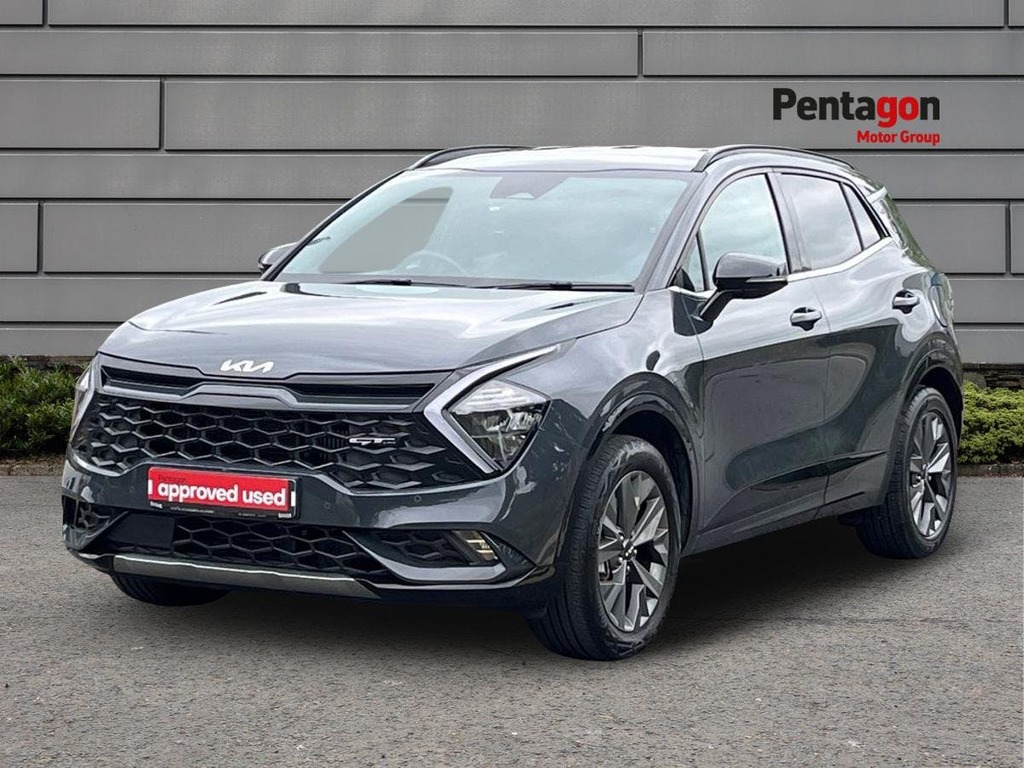 Kia Sportage 1.6 H T Gdi Gt Line Suv Hybrid Eur FG22YMW Grey #3