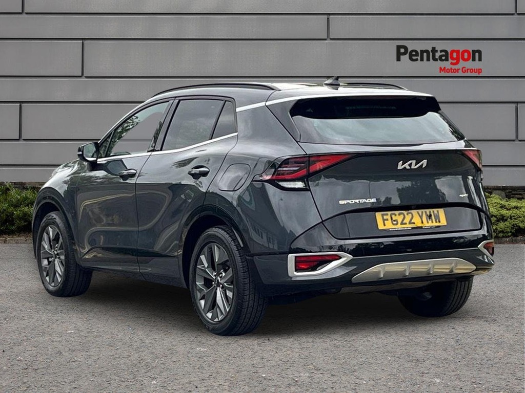 Kia Sportage 1.6 H T Gdi Gt Line Suv Hybrid Eur FG22YMW Grey #2