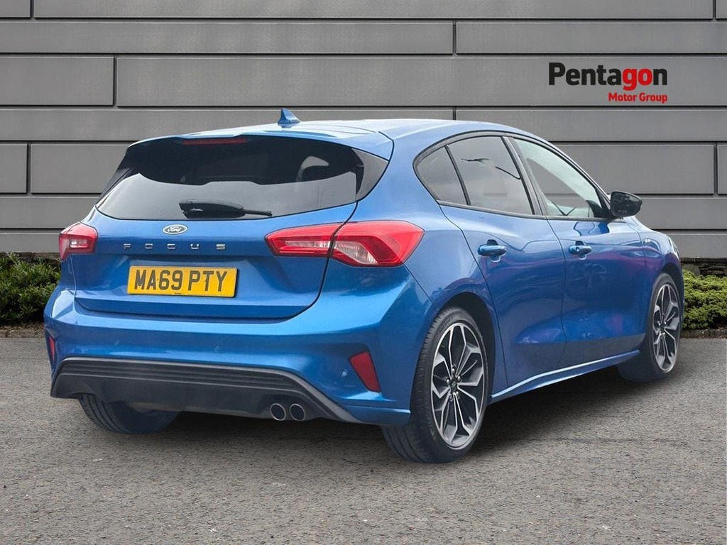 Ford Focus 1.0T Ecoboost St Line X Hatchback Manua MA69PTY Blue #4