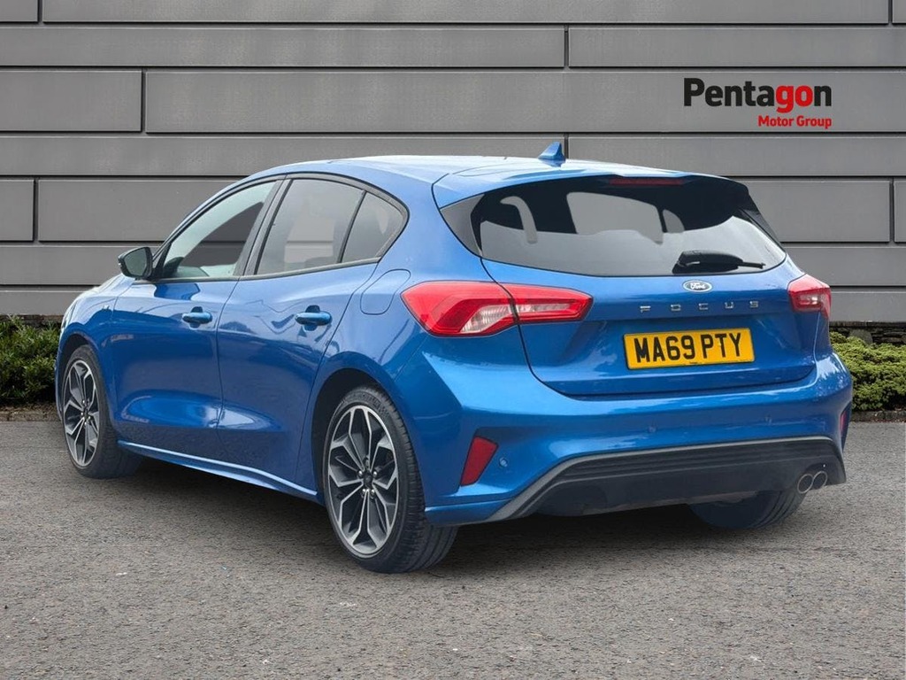 Ford Focus 1.0T Ecoboost St Line X Hatchback Manua MA69PTY Blue #2