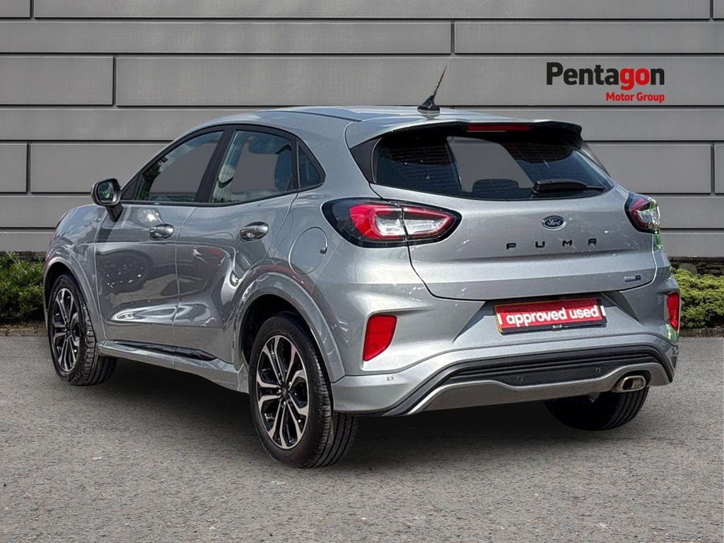 Ford Puma 1.0T Ecoboost Mhev St Line Suv Hybrid M MP23KHX Silver #2