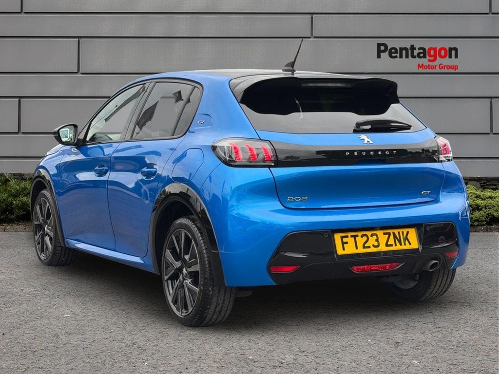 Peugeot 208 1.2 Puretech Gt Hatchback Eat Euro 6 S Blue #2