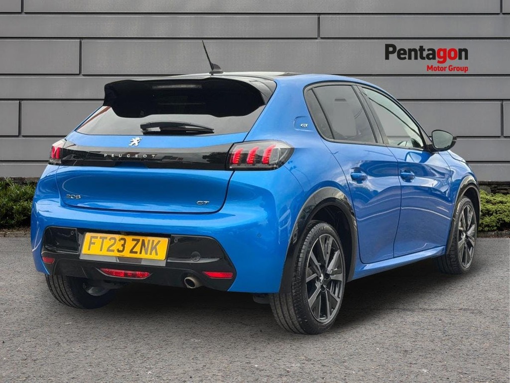 Peugeot 208 1.2 Puretech Gt Hatchback Eat Euro 6 S Blue #4