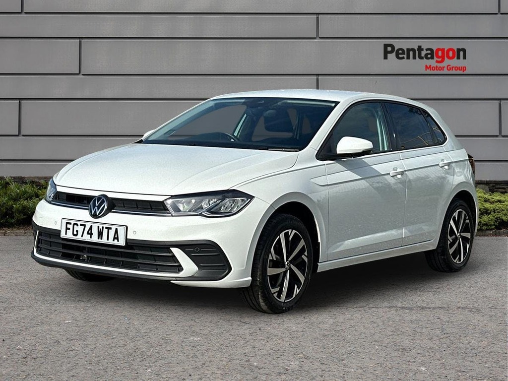 Volkswagen Polo 1.0 Tsi Match Hatchback Euro 6 FG74WTA White #3