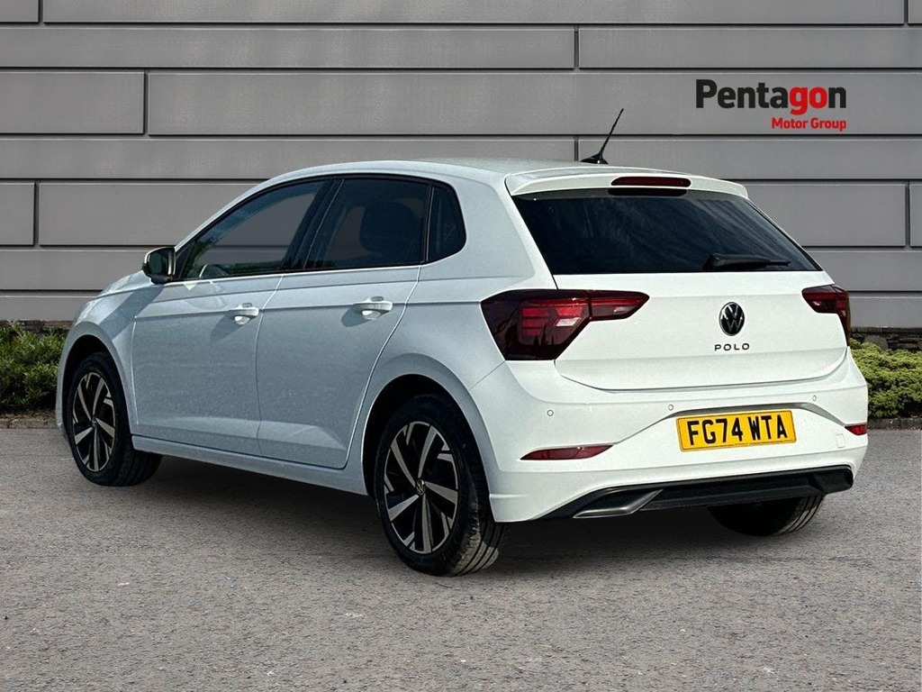Volkswagen Polo 1.0 Tsi Match Hatchback Euro 6 FG74WTA White #2