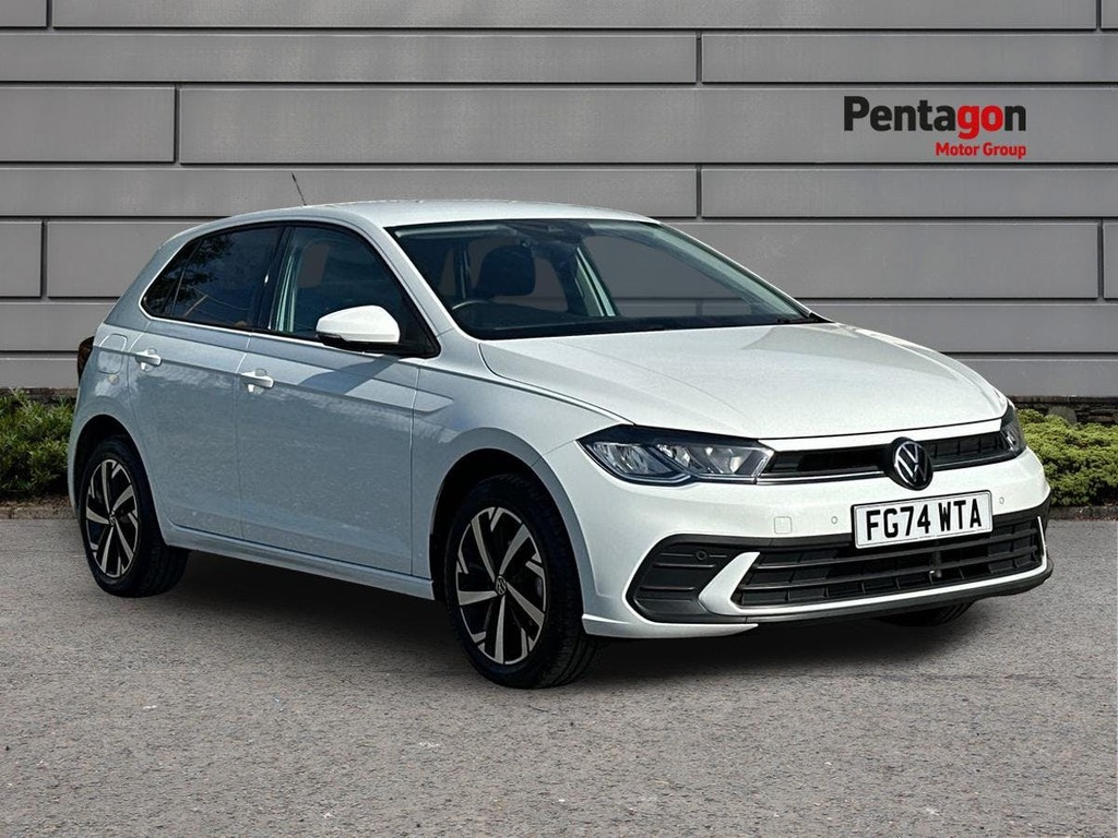 Volkswagen Polo 1.0 Tsi Match Hatchback Euro 6 White