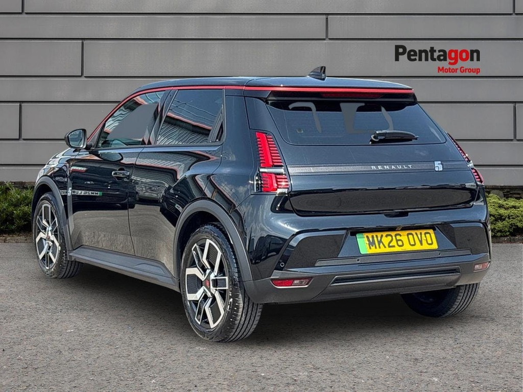 Renault 5 E-Tech Comfort Range 52Kwh Techno Plus Hatchback Elec MK26OVO Black #2