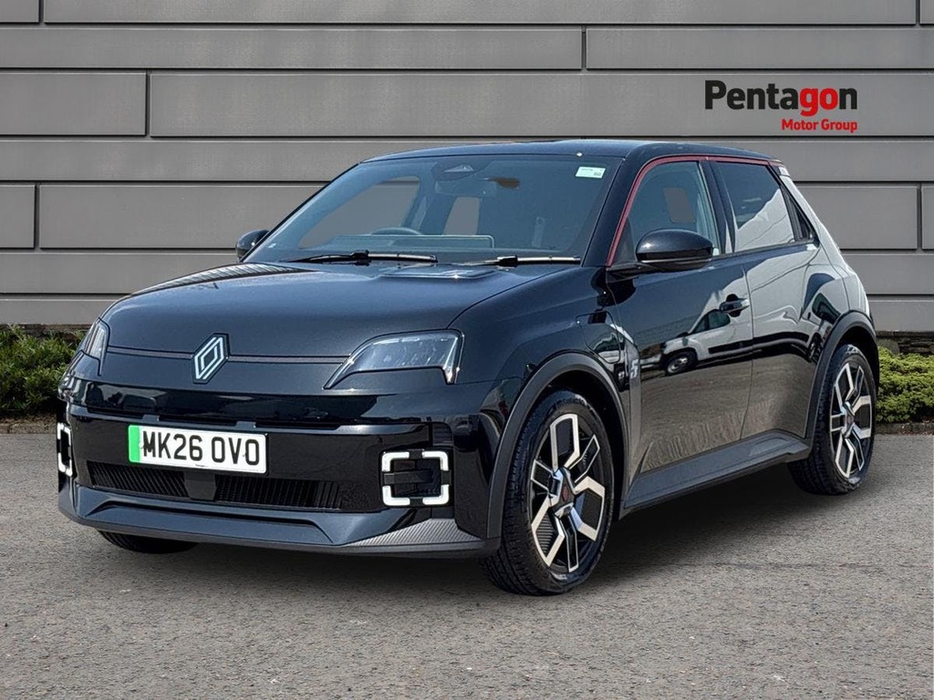 Renault 5 E-Tech Comfort Range 52Kwh Techno Plus Hatchback Elec MK26OVO Black #3