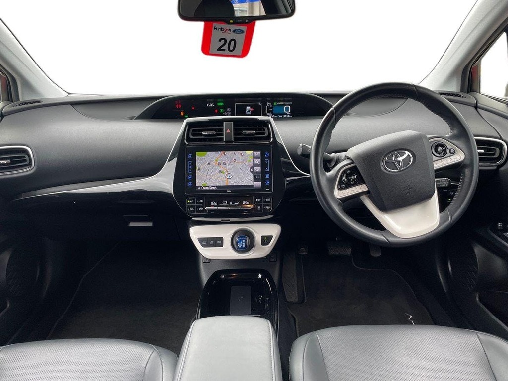 Toyota Prius 1.8 Vvt 8.8Kwh Excel Hatchback Plug In Red #6