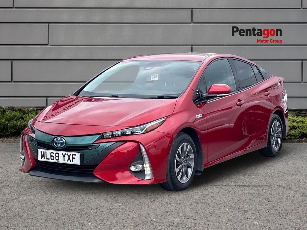 Toyota Prius 1.8 Vvt 8.8Kwh Excel Hatchback Plug In Red #3