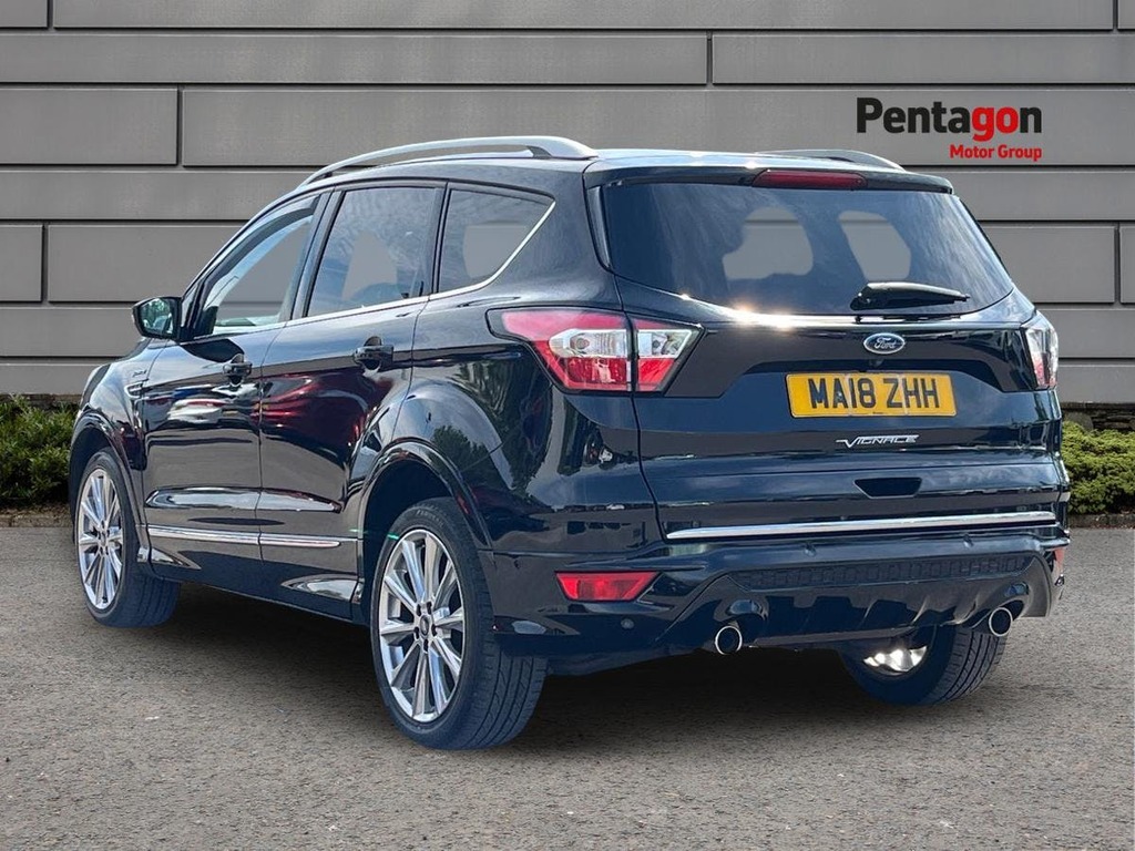 Ford Kuga 2.0 Tdci Vignale Suv Euro 6 Ss MA18ZHH Black #2